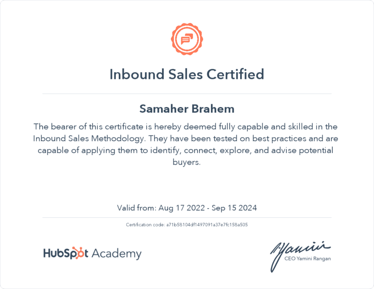 HubSpotInboundSales