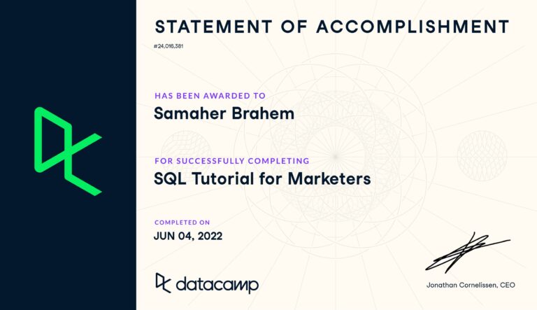 SQLforMarketers